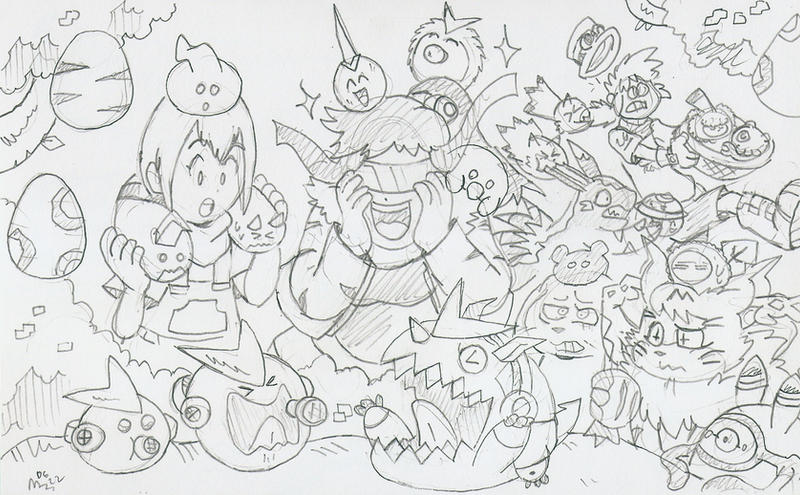 Digzee Vector DZPsi: A DigiEgg Serenade by BlueIke on DeviantArt