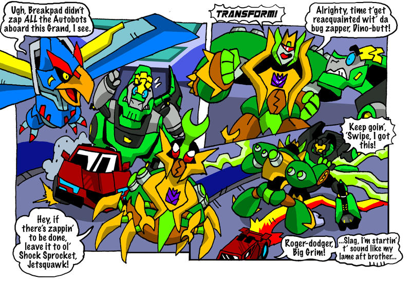 Commish: Cramped Quarter Ton Station pg1 by BlueIke on DeviantArt