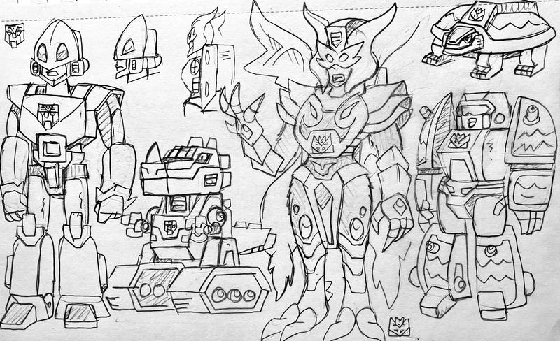 Shellrazor G1 Transformers: Scrounge and Shellrazor by BlueIke on DeviantArt