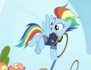 Future Rainbow Dash (full body)
