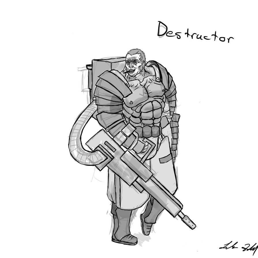 The Destructor Deviantart Destructor wip by thegreatberserker on DeviantArt