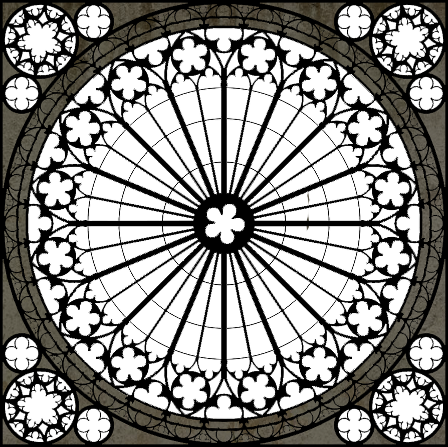 Rose Window 2 by KevinTinierme on DeviantArt