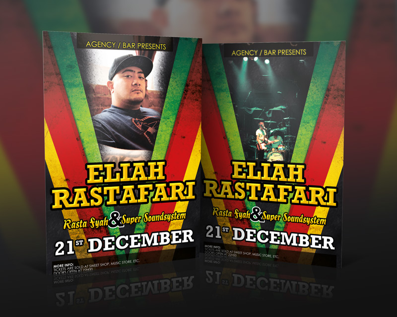 Reggae Rasta Flyer