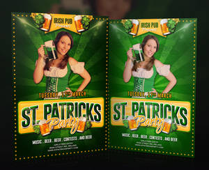 Free Saint Patricks Free Flyer Template