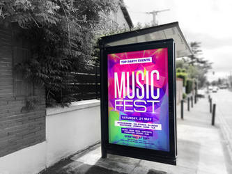 Free Music Fest Party Flyer Template