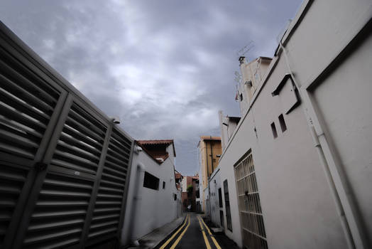 Ann Siang Street HDR'ed