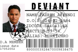 Deviant ID CARD