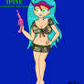 iPine: GunSlinging Army Babe