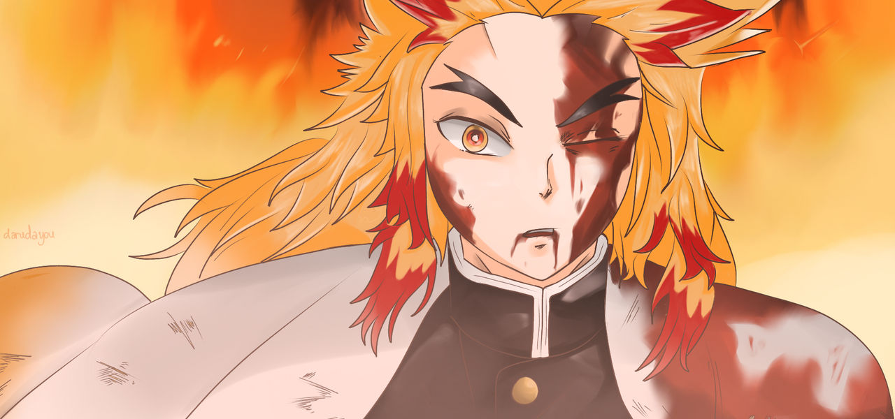 Rengoku Kyojuro by Darudayou on DeviantArt