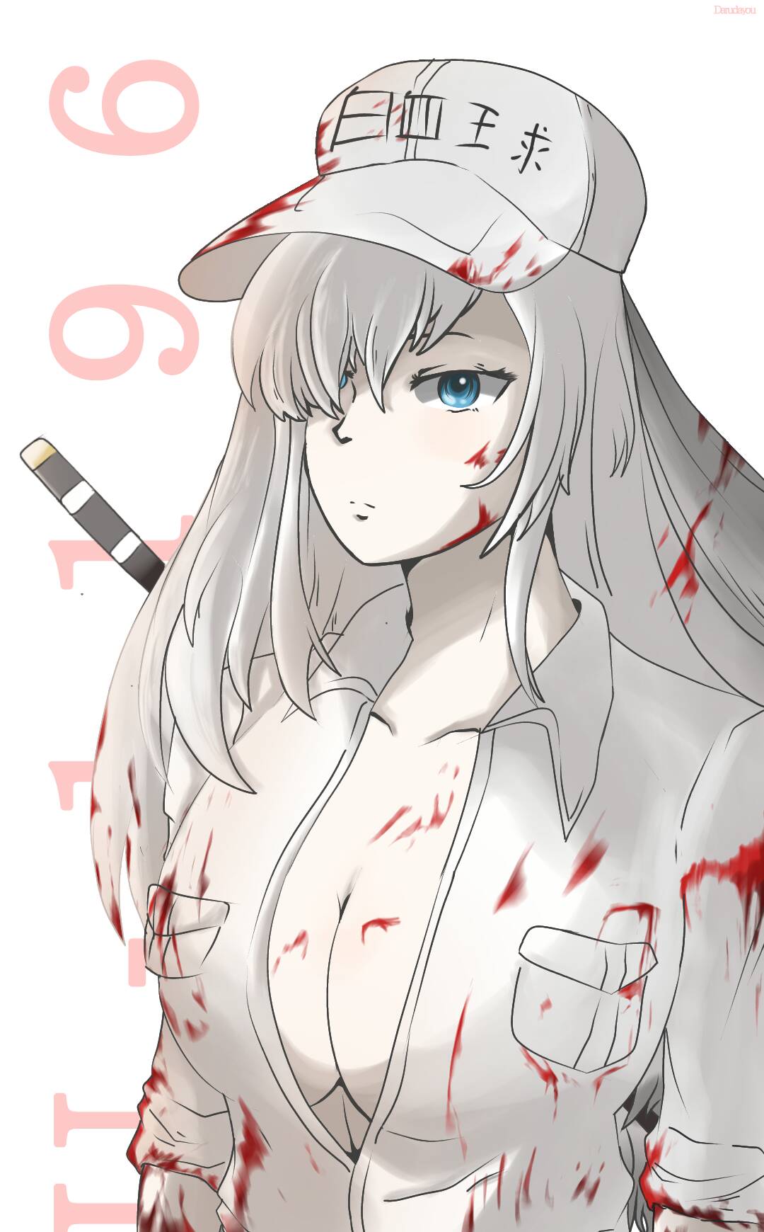 Cells At Work! - White Blood Cell by merakichii on DeviantArt