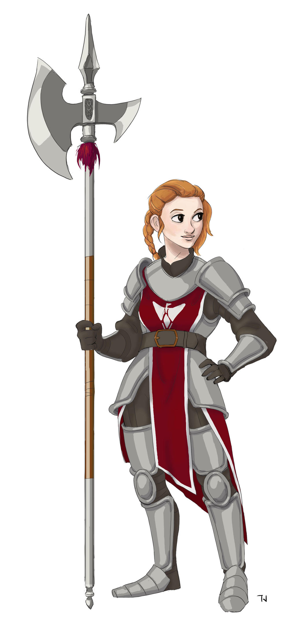 Halberd Ranger Halberd Fighter by KingofSchmub on DeviantArt