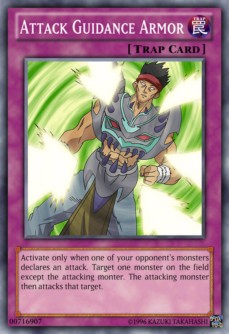 Attack Guidance Armor Yu-Gi-Oh! custom card fixed by KaibaCorp-Expres ...