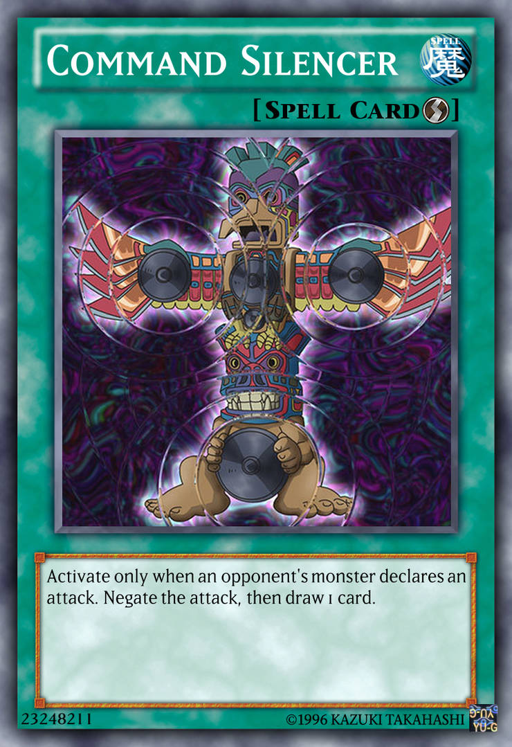 Command Silencer Yu-Gi-Oh! custom card fixed by The-KC-Express on ...