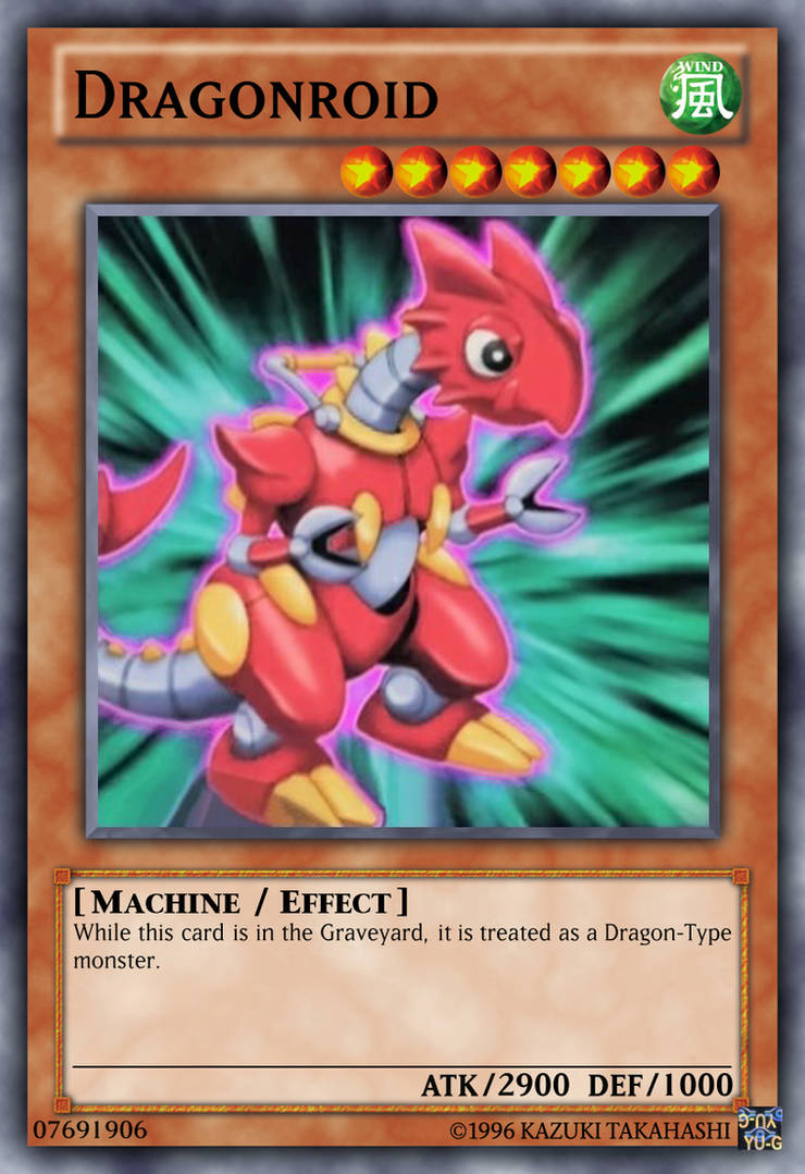 Dragonroid Dragonroid Yu-Gi-Oh! custom card fixed by The-KC-Express on DeviantArt