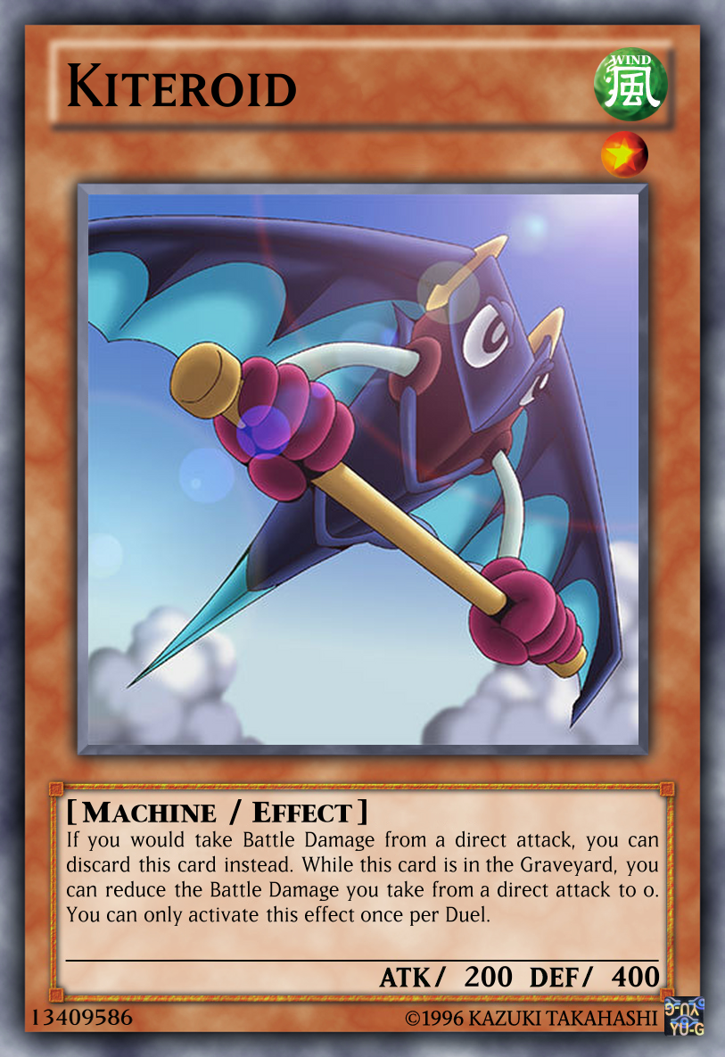 Kiteroid Yu Gi Oh Custom Card Fixed By Duel Express On Deviantart