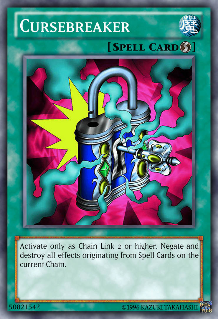 Cursebreaker Yu-Gi-Oh! custom card fixed by The-KC-Express on DeviantArt