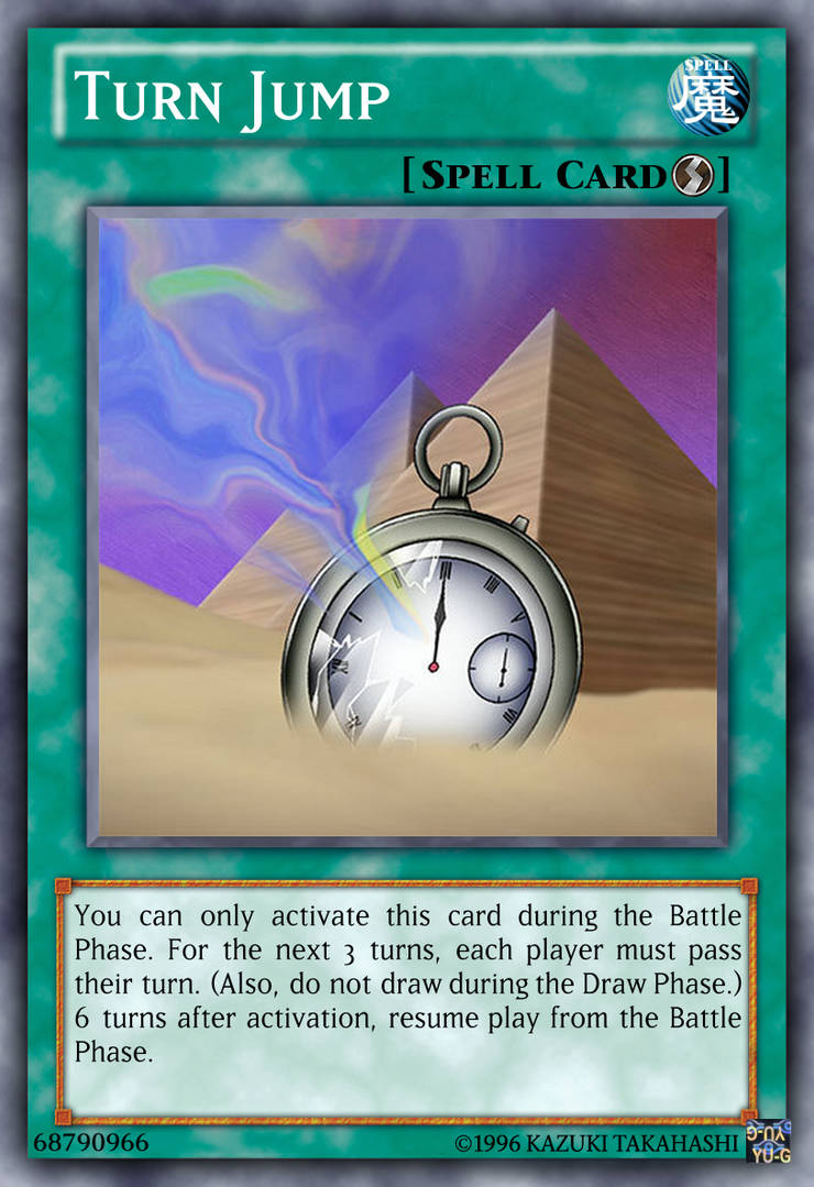 Turn Jump Yu-Gi-Oh! custom card fixed by The-KC-Express on DeviantArt