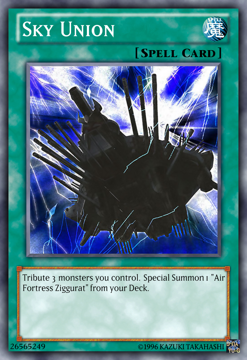 Sky Union Yu-Gi-Oh! custom card fixed by The-KC-Express on DeviantArt