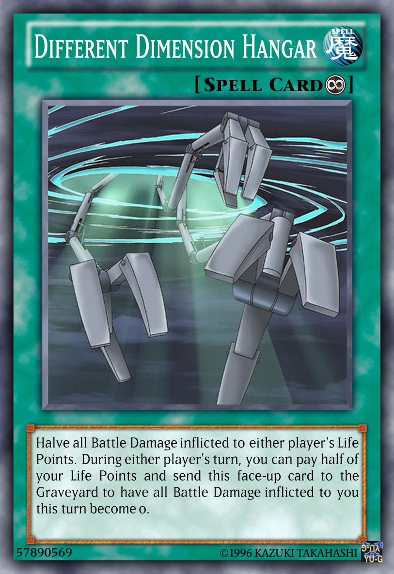 Different Dimension Hangar Yu-Gi-Oh! card fixed by The-KC-Express on ...