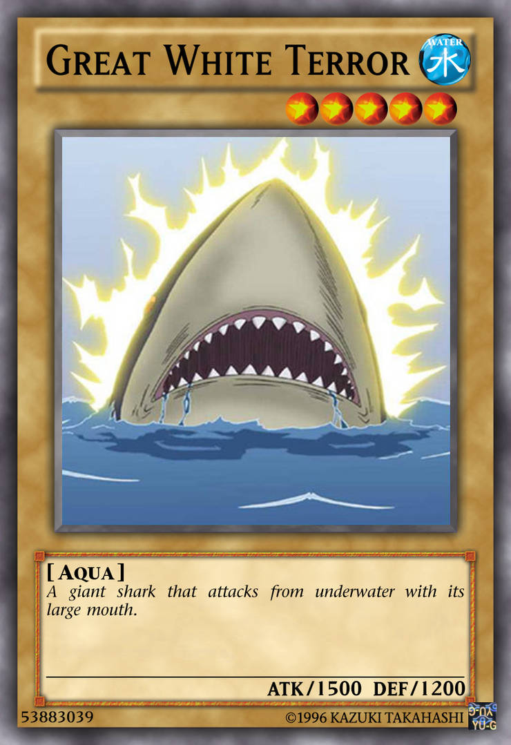 great white yugioh card Great White - Starter Deck: Yugi Evolution