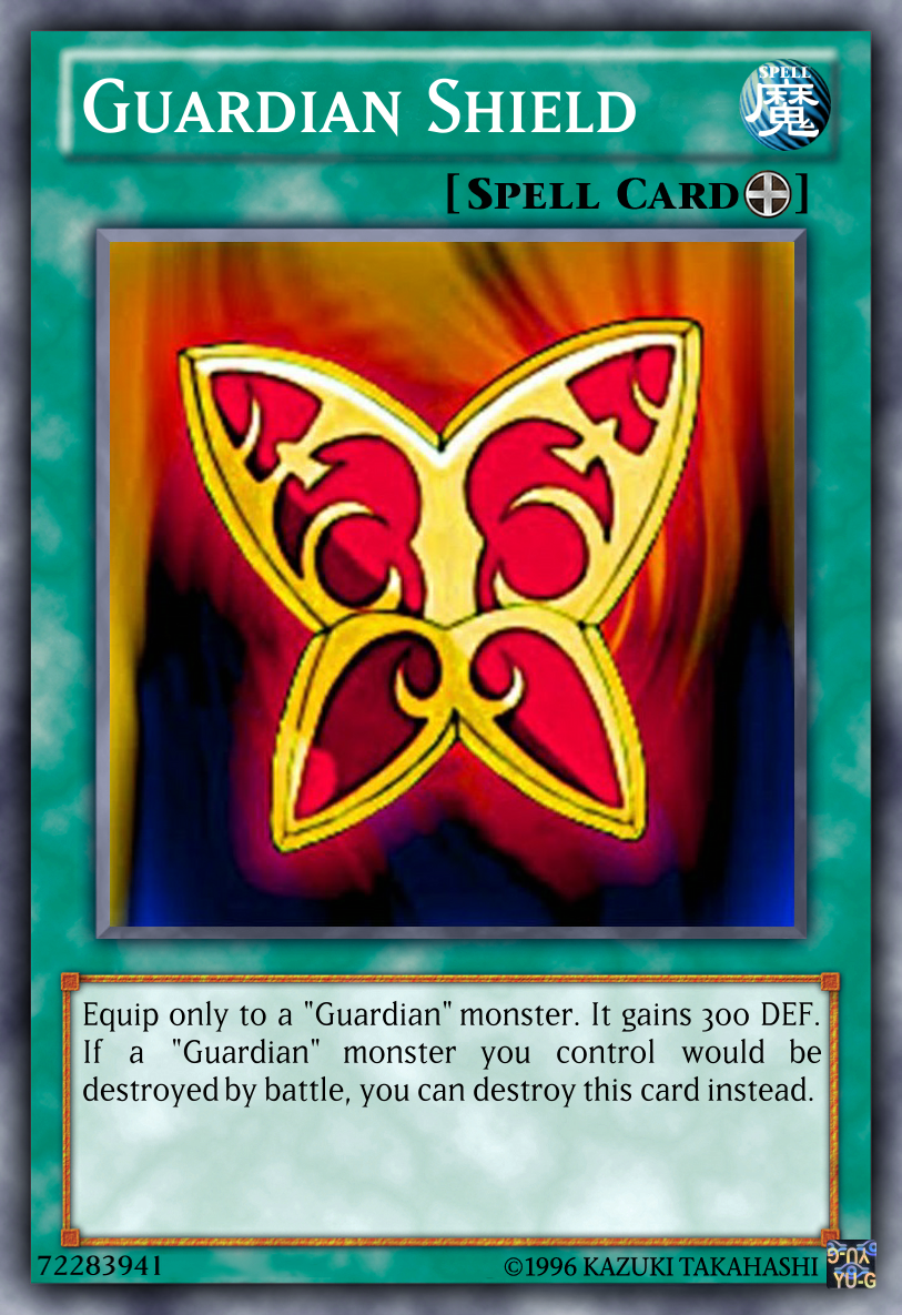 Guardian Shield Yu-Gi-Oh! custom card by The-KC-Express on DeviantArt