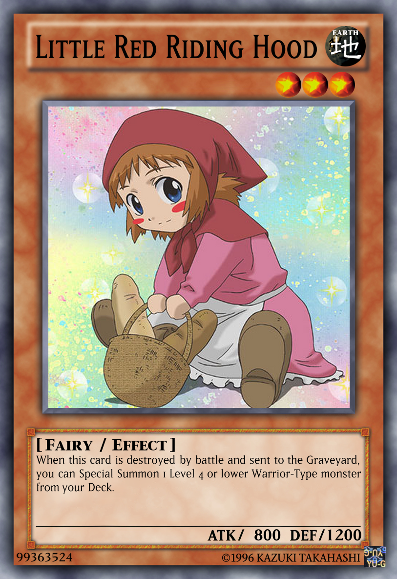 hood yugioh cards 25 ideas Little Red Riding Hood Yu-Gi-Oh!