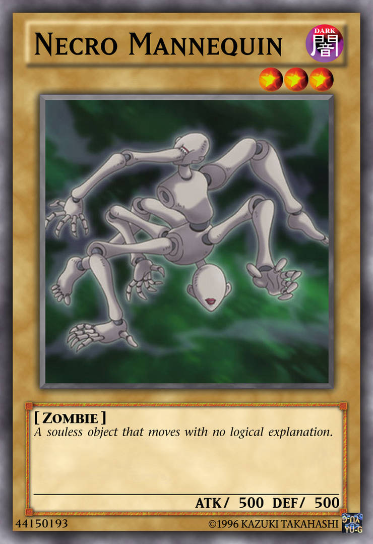 Necro Mannequin Yu Gi Oh Custom Card By Duel Express On Deviantart Necro Mannequin Yu Gi Oh Custom Card By Duel Express On Deviantart