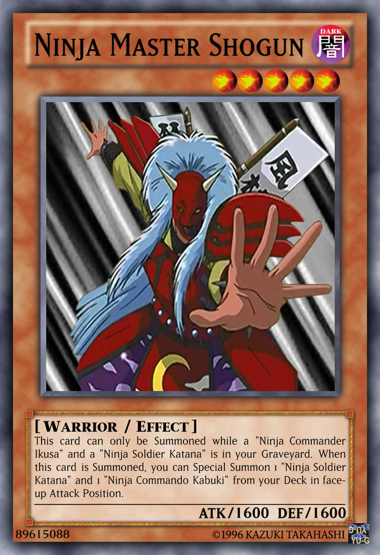 yugioh ninja cards Tobari the Sky Yu-Gi-Oh! Master Duel Untapped.gg when your Ninja monster declares an attack Bat, the Forest Ninja -