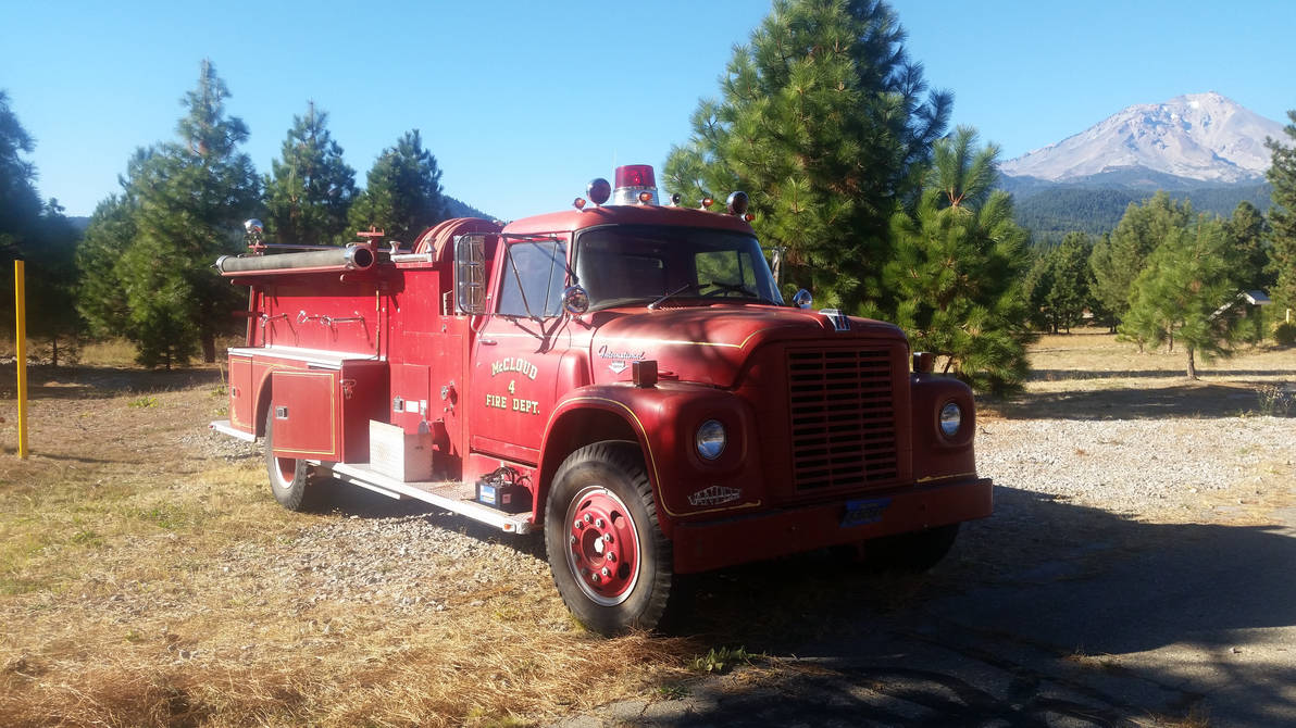McCloud Fire Dept. Fire Engine #4 from the right by The-KC-Express on ...