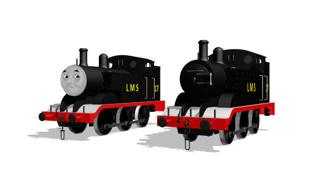 MMD Engine 17 Model reused from Thomas' Model by The-KC-Express on ...