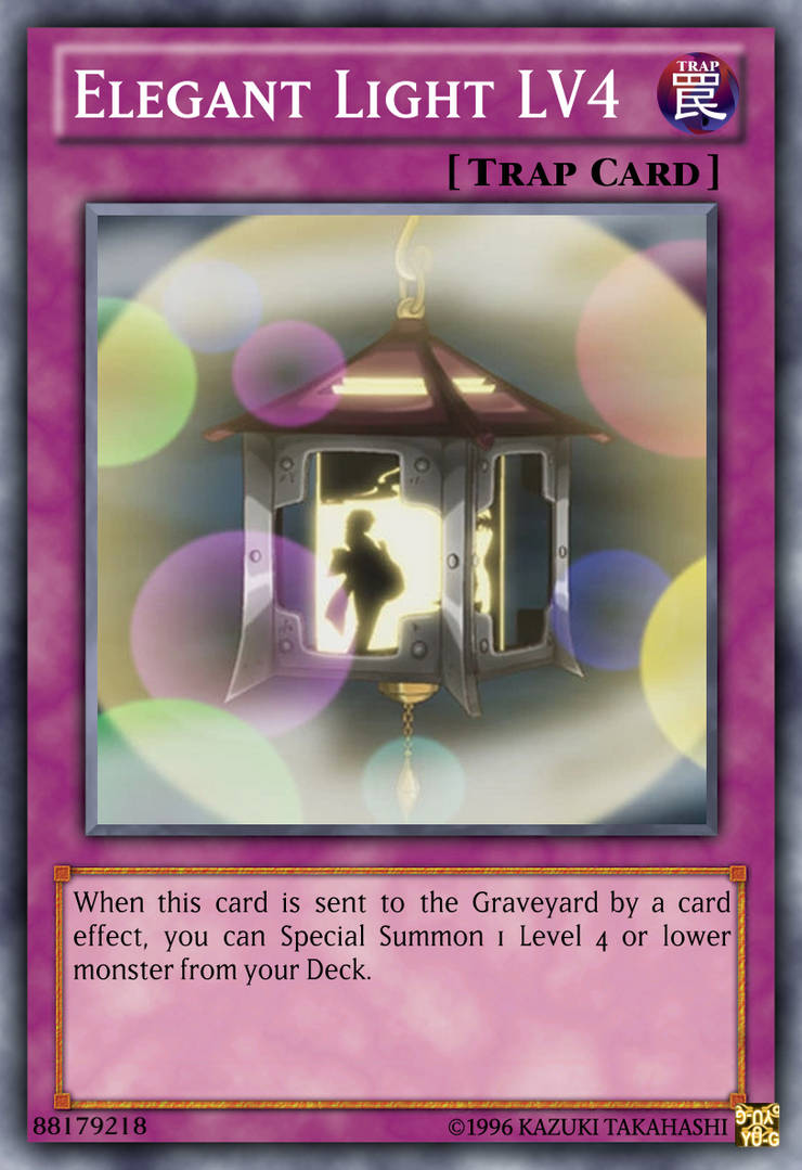 Elegant Light LV4 Yu-Gi-Oh! custom card by The-KC-Express on DeviantArt