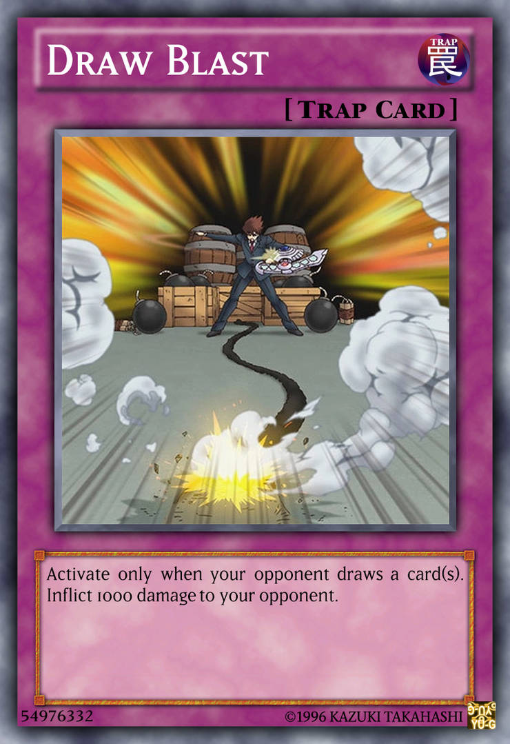 Draw Blast Yu-Gi-Oh! custom card by The-KC-Express on DeviantArt