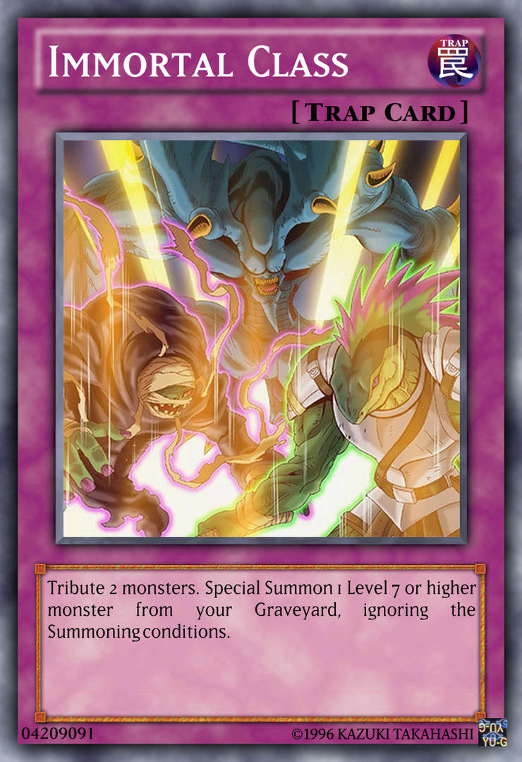 Immortal Class Yu-Gi-Oh! custom card by The-KC-Express on DeviantArt Immortal Class Yu-Gi-Oh! custom card by The-KC-Express on DeviantArt