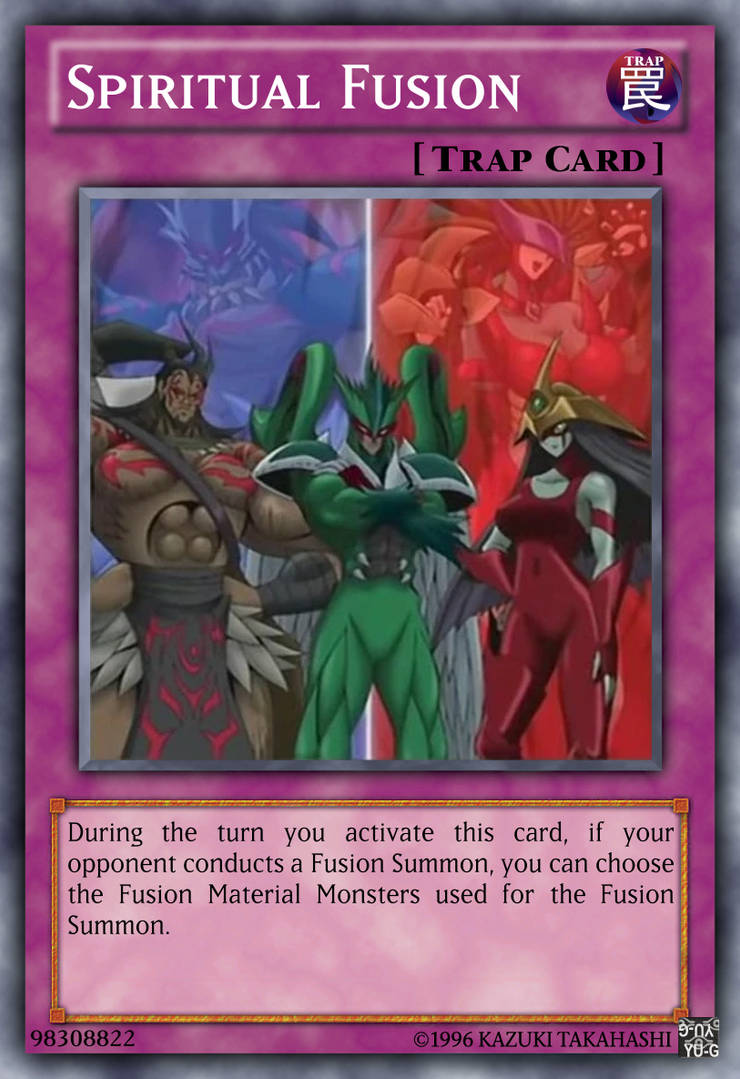 Spiritual Fusion Yu-Gi-Oh! custom card by The-KC-Express on DeviantArt