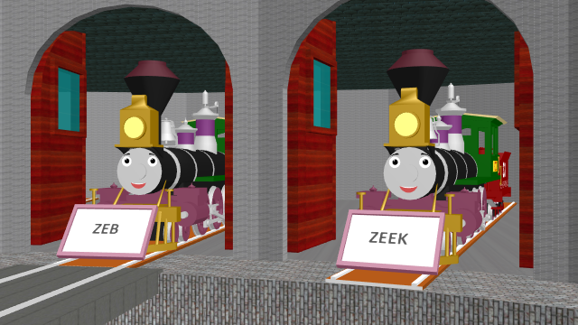 I.A. Nameboard Promos : Zeb and Zeek by The-KC-Express on DeviantArt