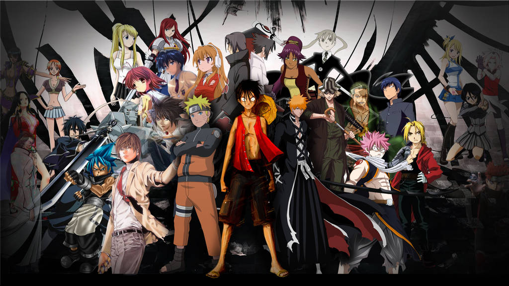 Anime Mix Wallpaper By Fanatic Anime Mix Wallpaper By Fanatic