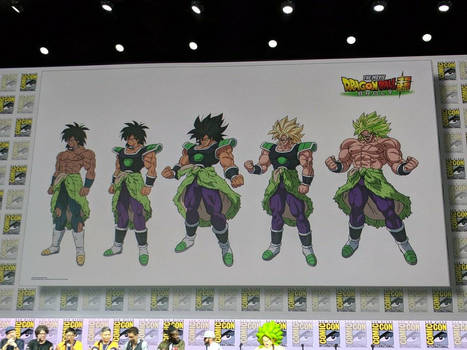 Dragon Ball Super: Broly Designs: Broly