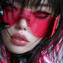 Cyberpunk girl