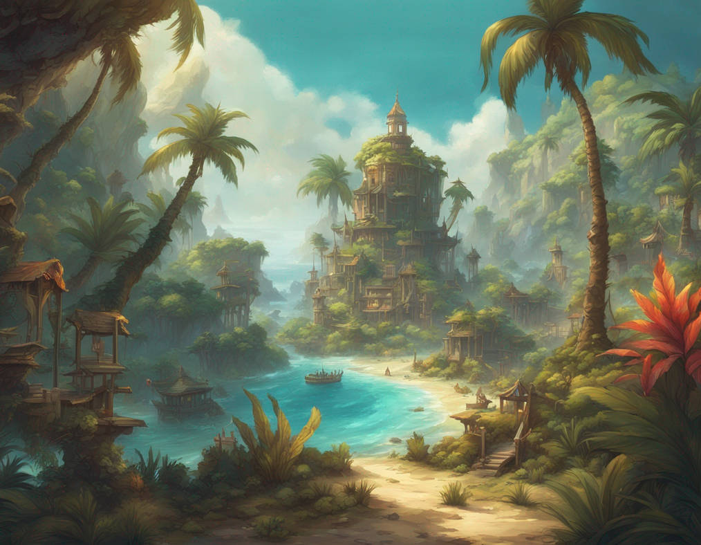 Deviantart Island Paradise island by polloloco6566 on DeviantArt
