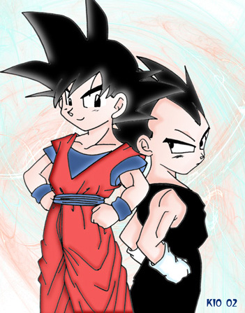 Goku and Vegeta by dragonballdeviants on DeviantArt Goku and Vegeta by dragonballdeviants on DeviantArt