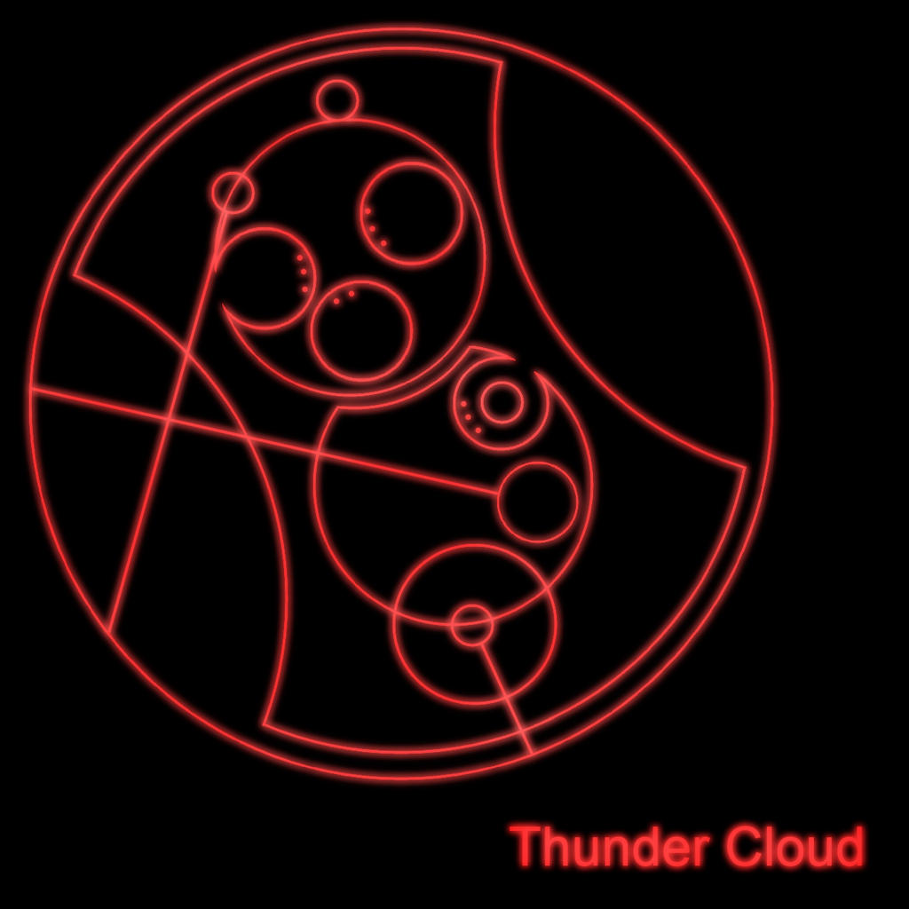 Thunder Cloud with text