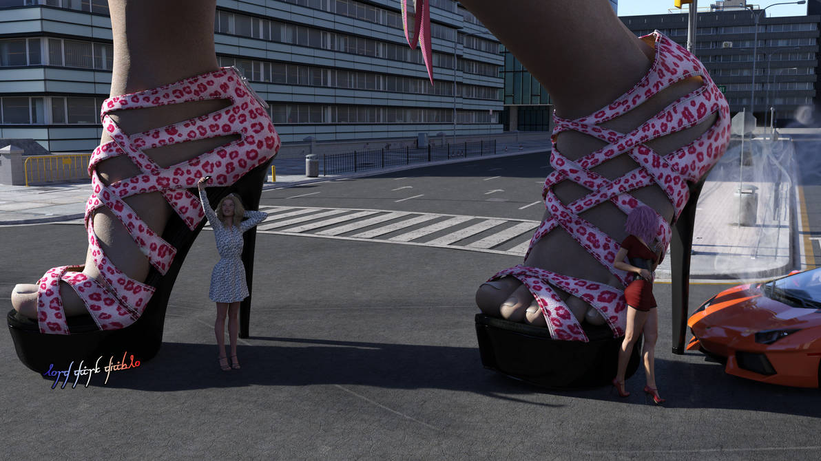 Giantess Tina 2 part 3 by LordDarkDiablo10 on DeviantArt