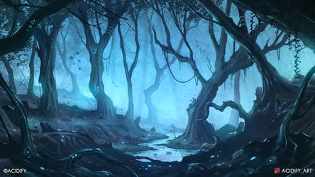 Eternal (Fantasy Forest Landscape Concept Art)