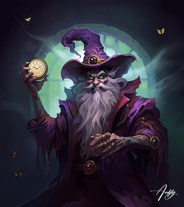 Time Wizard Deviantart Timebender: The Wizard's Chronicle by AcidifyArt on DeviantArt