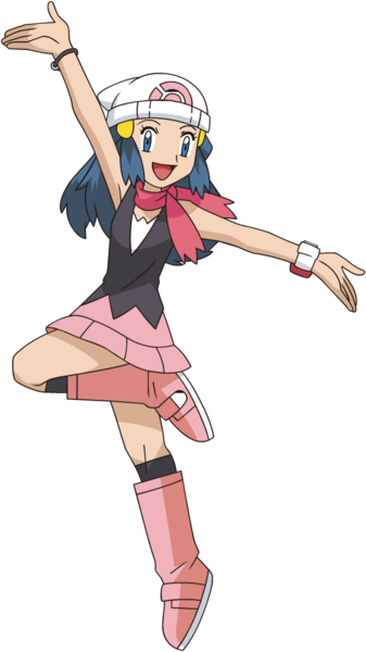 Dawn Pokemon transparent background PNG cliparts free download