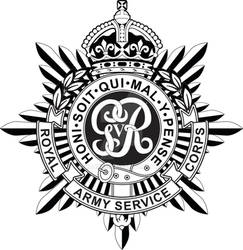 Royal Army Service Corps (King George V) B+W