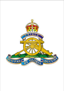 RA Badge with King's Crown