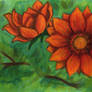 Orange Flowers