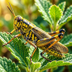 Wuesteneuschrecke (Schistocerca gregaria)