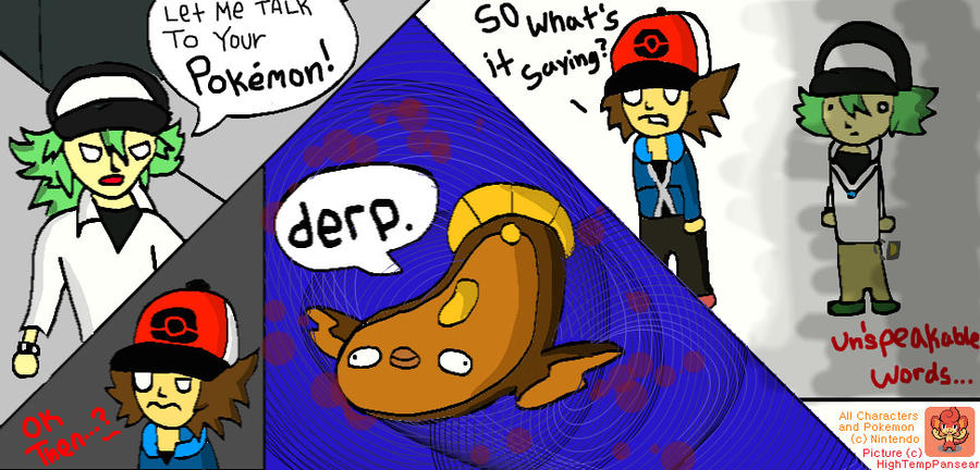 Pokemon BW Comics: Derpy Talk